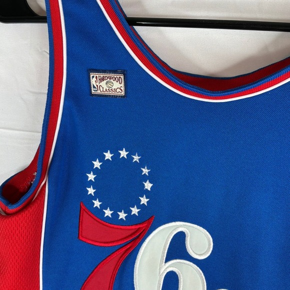Philadelphia 76ers NBA Hardwood Classics Sporty Blue Red Lace Up Jersey  Dress M is available for purchase on au PAY Market - Imported Goods Online  Store Co.Ltd. | au PAY Market -